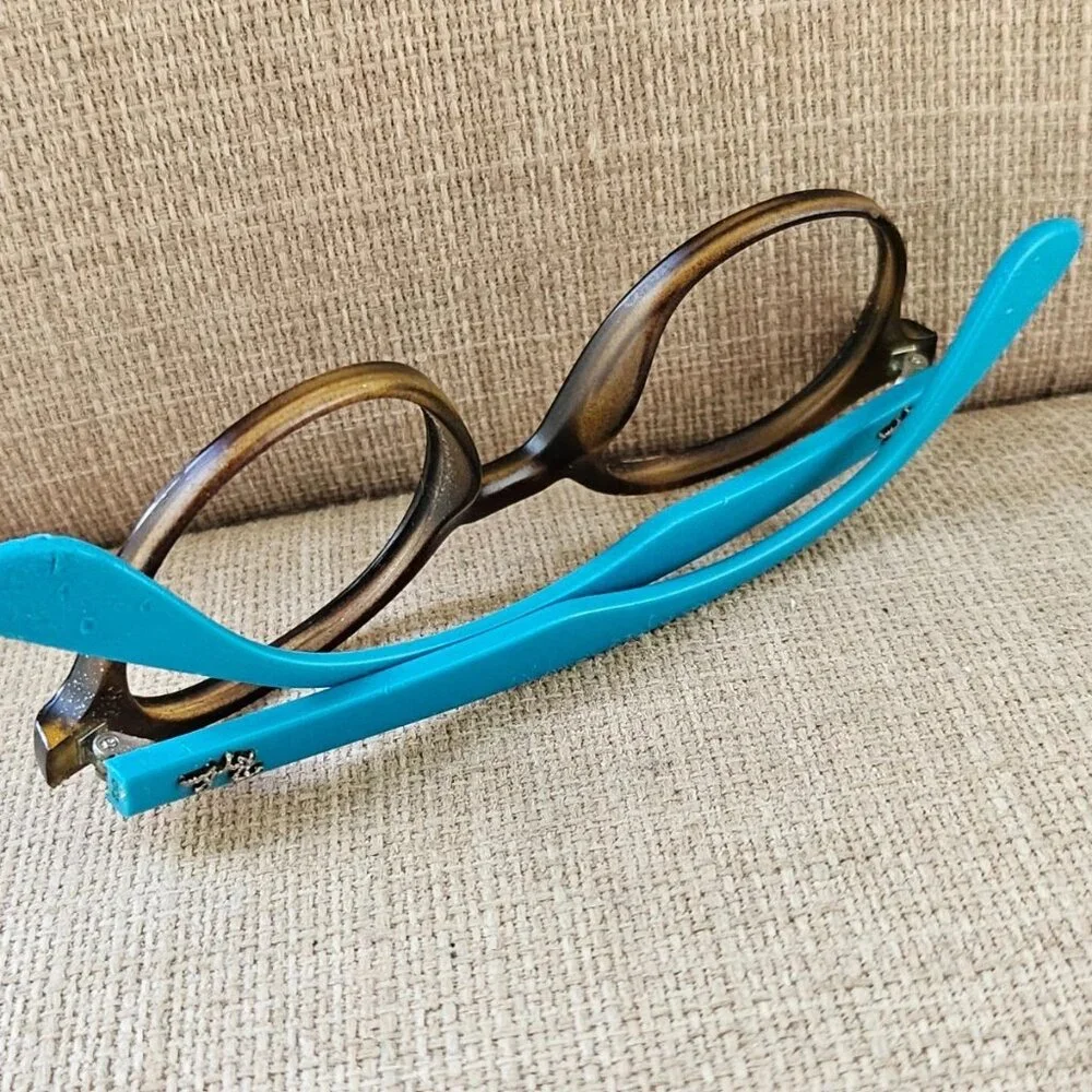 Ray-Ban Youth Kids Glasses Frame Brown/Blue Tone RB1561 41[]20 130 Eyeglasses